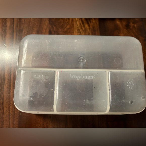 Longaberger 2000 All American Sparkler Basket, liner, and protector - Picture 9 of 13